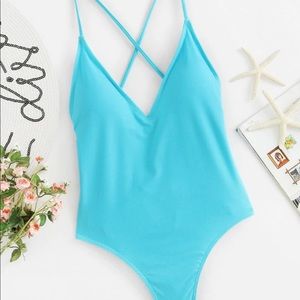 NWT plunge one piece